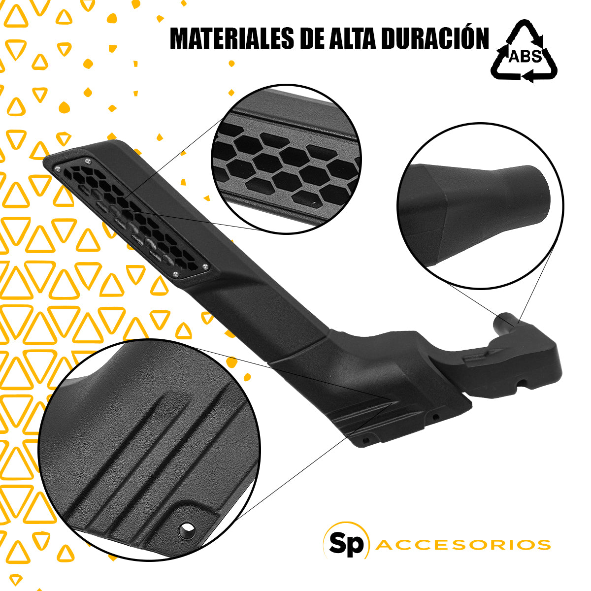 SNORKEL OFF ROAD 4x4 SUZUKI JIMNY 2019+ 3 Y 5 PUERTAS SIN PERFORAR NI CORTAR