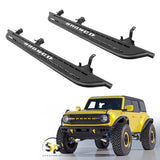 ESTRIBOS ROCKSLIDER FIJOS PARA FORD BRONCO 2021 - 2024 4 PUERTAS