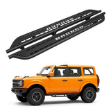 ESTRIBOS ROCKSLIDER FIJOS PARA FORD BRONCO 2021 - 2024 4 PUERTAS