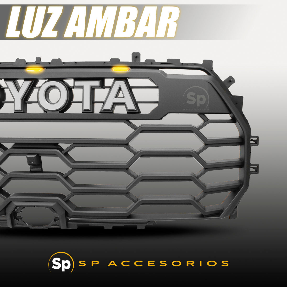 PARRILLA FRONTAL TRD CON BARRA LED PARA TOYOTA TUNDRA 2022 - 2023