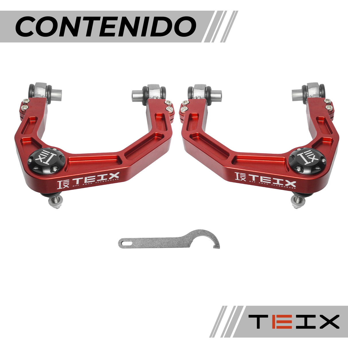 PAR DE HORQUILLAS TEIX T9 ROJAS/ FORD RANGER T9 2024 /2026