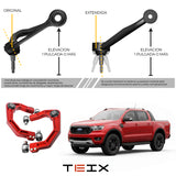 PAR DE HORQUILLAS TEIX T9 ROJAS/ FORD RANGER T9 2024 /2026