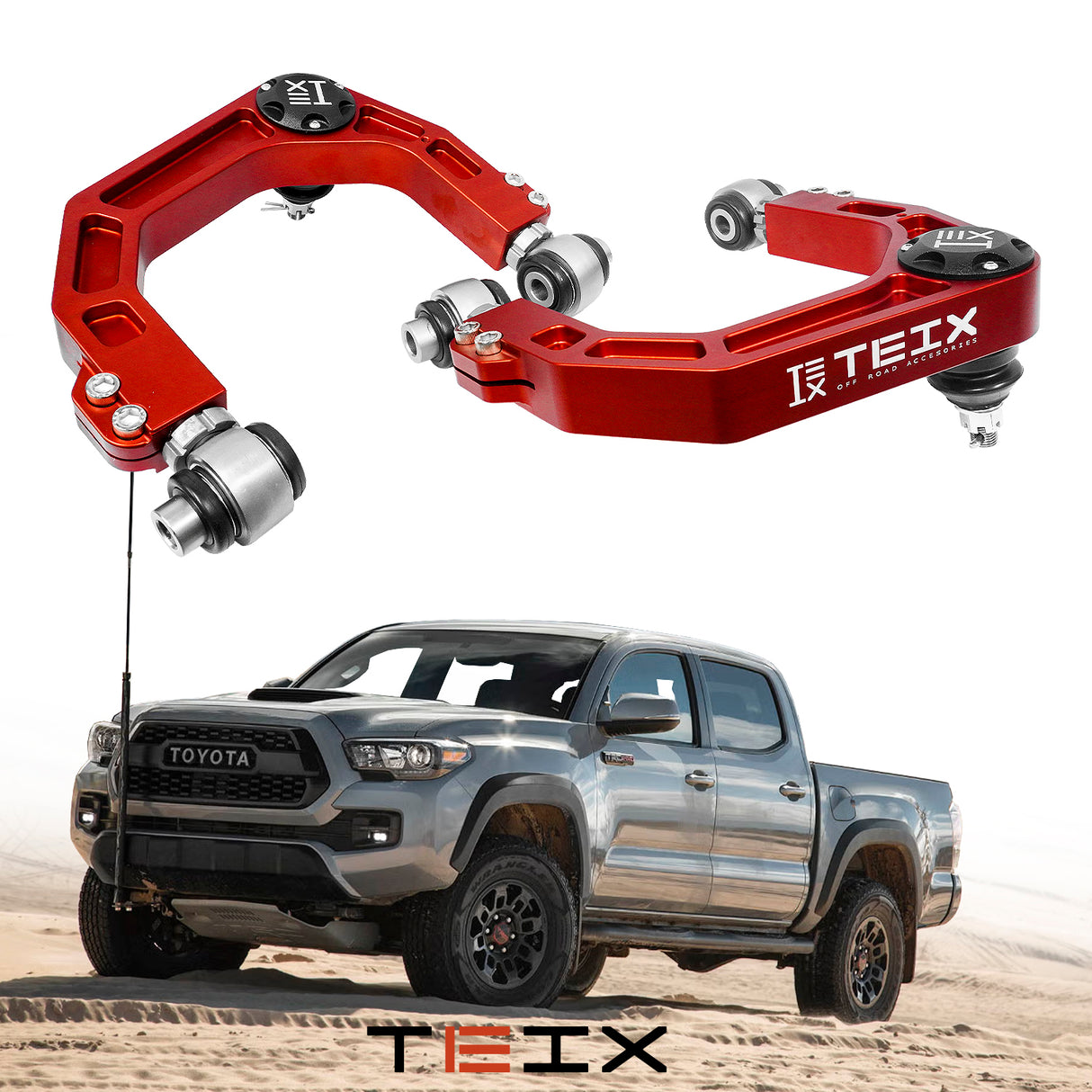 PAR DE BRAZOS DE CONTROL TEIX BLANCOS/ TOYOTA TACOMA 2016-2023