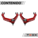 PAR DE HORQUILLAS TEIX ROJOS/ F150 RAPTOR 2015-2023