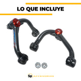 PAR DE HORQUILLAS SUPERIOR AJUSTABLE OPTION/ NISSAN NP300 FRONTIER 2016-2026  4 y 6 cilindros