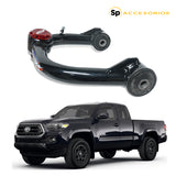 PAR DE HORQUILLAS SUPERIORES AJUSTABLES NEGRAS-OPTION/ TOYOTA TACOMA 2005-2023