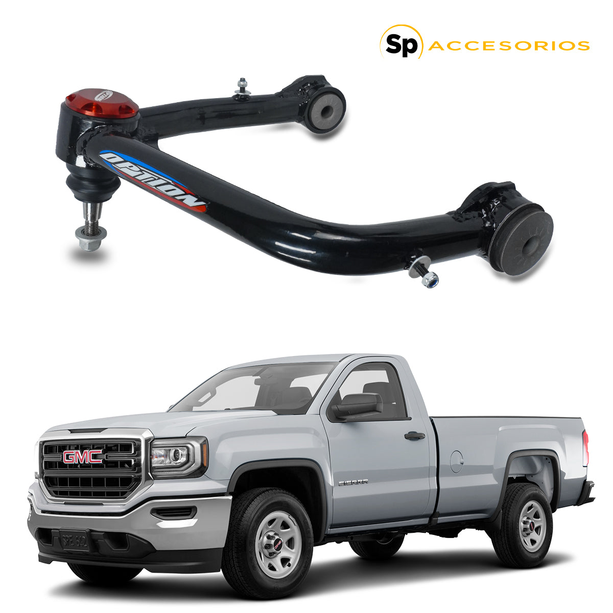 PAR DE HORQUILLAS DE CONTROL OPTION/ GMC SIERRA 1500 2019+