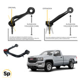 PAR DE HORQUILLAS DE CONTROL OPTION/ GMC SIERRA 1500 2019+