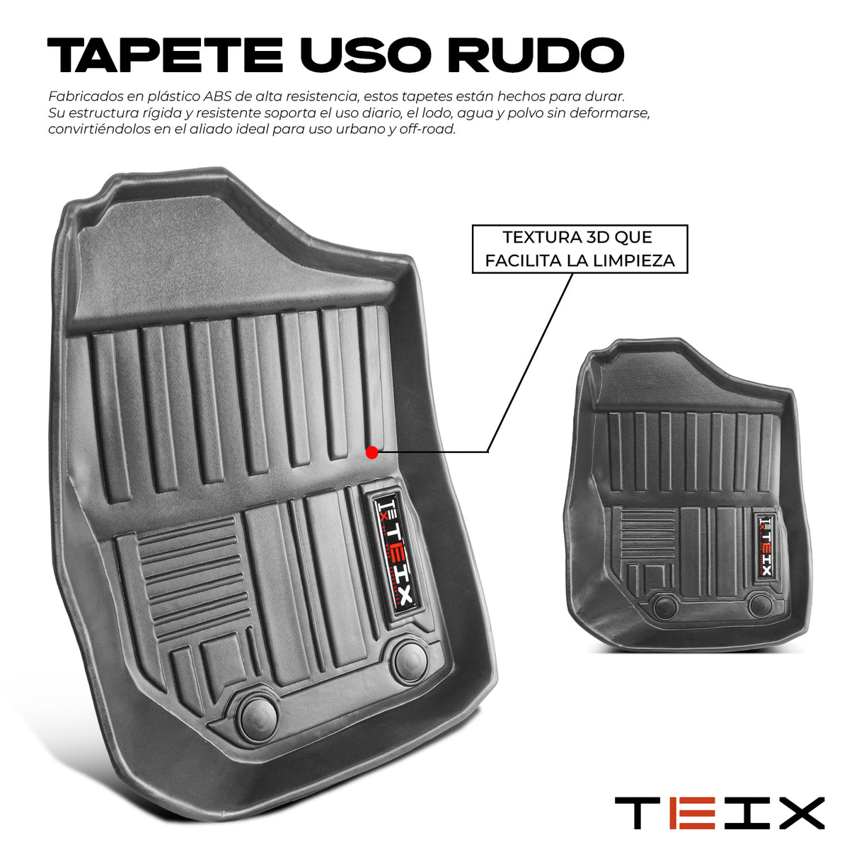 TAPETES PARA SUZUKI JIMNY 2024-2026 5 PUERTAS ESTANDAR 2 DEL 1 TRA