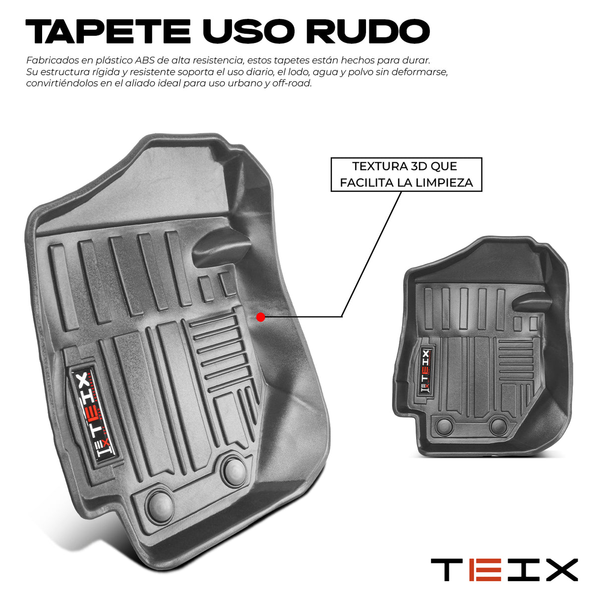 TAPETES PARA SUZUKI JIMNY 2024-2026 5 PUERTAS ESTANDAR 2 DEL 1 TRA