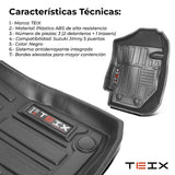 TAPETES PARA SUZUKI JIMNY 2024-2026 5 PUERTAS ESTANDAR 2 DEL 1 TRA