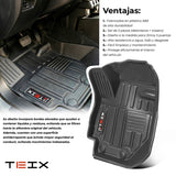 TAPETES PARA SUZUKI JIMNY 2024-2026 5 PUERTAS AUTOMATICO 2 DEL 1 TRA