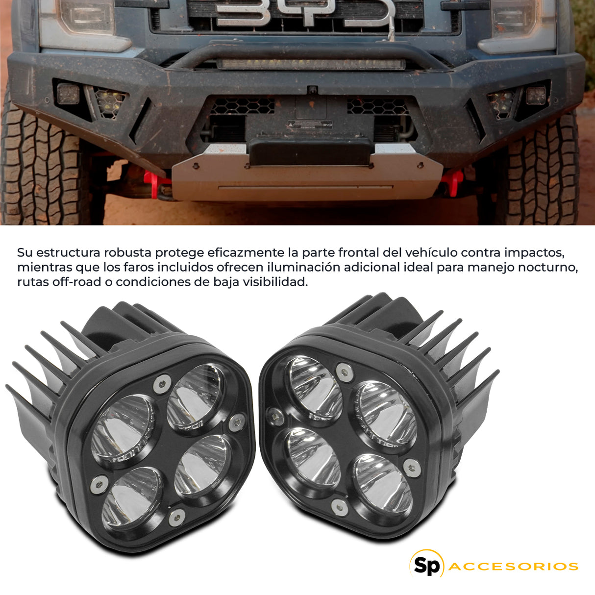 BUMPER DEFENSA DEALANTERA BYD SHARK