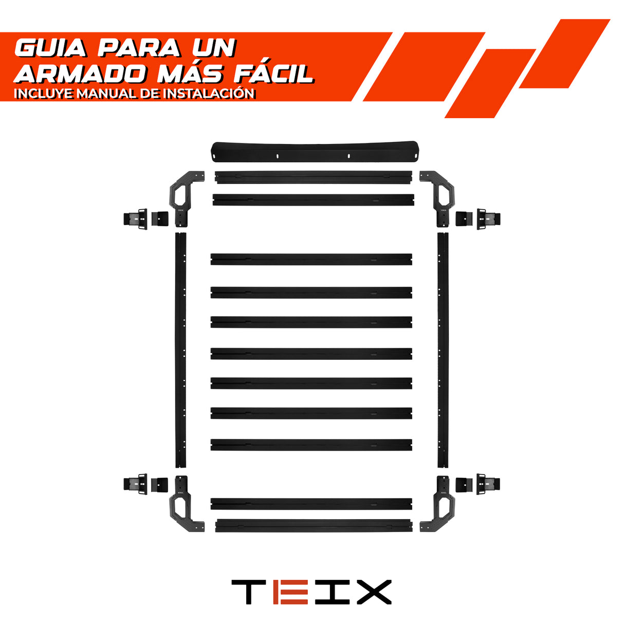 CANASTILLA TEIX PARA SUZUKI JIMNY 2019+ 5 PUERTAS