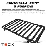 CANASTILLA TEIX PARA SUZUKI JIMNY 2019+ 5 PUERTAS