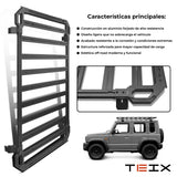 CANASTILLA TEIX PARA SUZUKI JIMNY 2019+ 5 PUERTAS