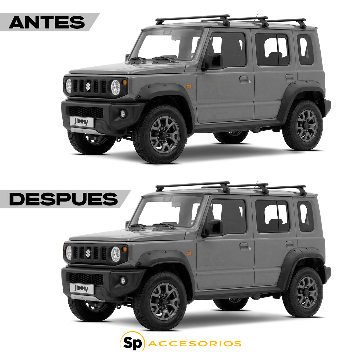EXTENSION DE CANTONERA SUZUKI JIMNY 5 PUERTAS 2019+