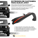 EXTENSION DE CANTONERA SUZUKI JIMNY 5 PUERTAS 2019+