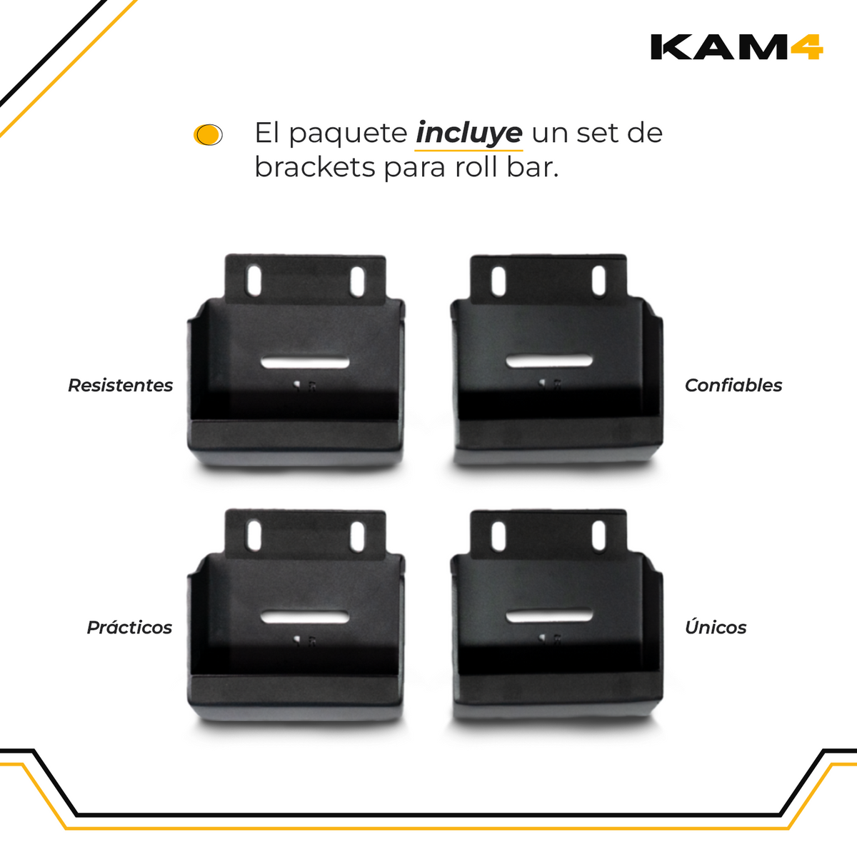TAPA ELCTRICA KAM4/ BYD SHARK CON BARRA ANTIVUELCO Y SET DE BRACKETS PARA ROLLBAR TEIX/ BYD SHARK 2024+