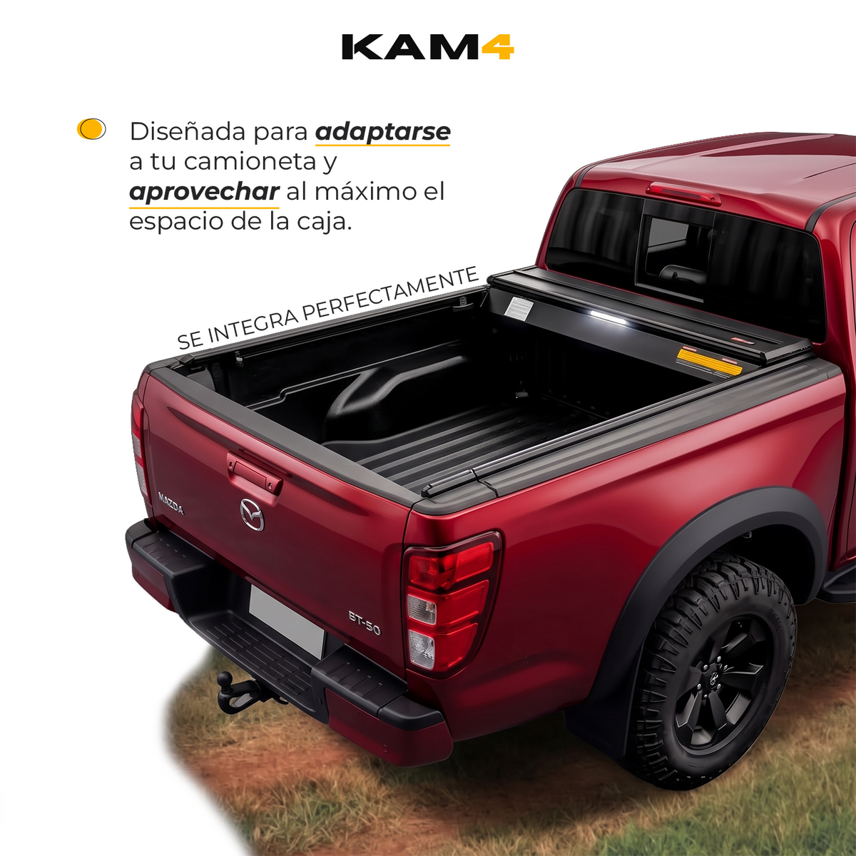 TAPA ELECTRICA KAM4/ MAZDA BT 50 2021+