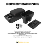 CODERA DESCANSA BRAZOS CON PORTAVASOS PARA SUZUKI JIMNY 2019+