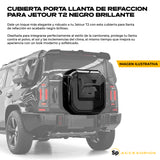 CUBIERTA PORTA LLANTA REFACCION PARA JETOUR T2