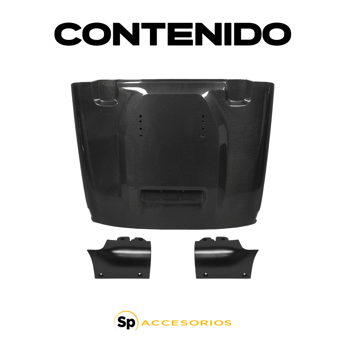 COFRE FIBRA CARBONO PARA JEEP JL 2018/2026