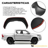 CANTONERAS TIPO GR PARA TOYOTA HILUX 2021+