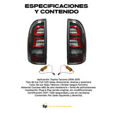 CALAVERAS TRASERAS LED PARA TOYOTA TACOMA 2006/2015