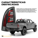 CALAVERAS TRASERAS LED PARA TOYOTA TACOMA 2006/2015