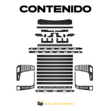 CANASTILLA PORTA EQUIPAJE PARA FORD BRONCO 4 PUERTAS 2021+ CON LATERALES