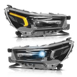 FAROS PRINCIPALES TOYOTA HILUX 2021/2026 LED SECUENCIAL