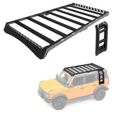 CANASTILLA DE TECHO CON ESCALERA FORD BRONCO 2021+