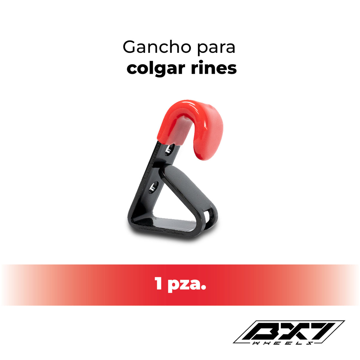 1 Gancho Para Rines Exhibidor En Pared Soporte