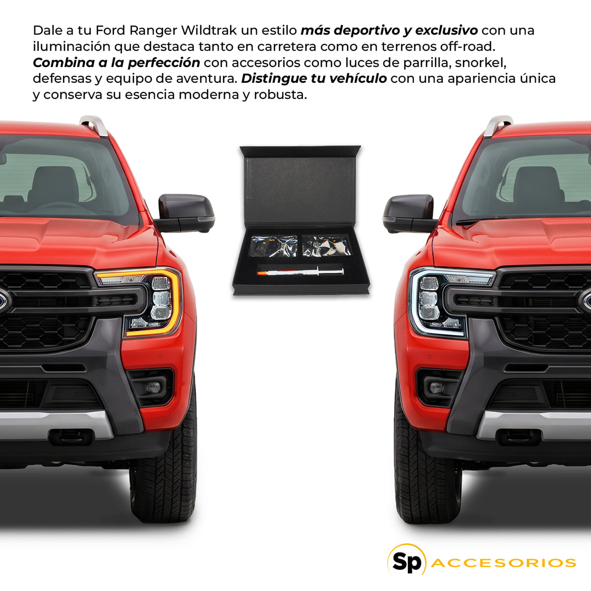 MODULO DRL FORD RANGER WILDTRAK 2023+ AMBAR CONVERSION RAPTOR
