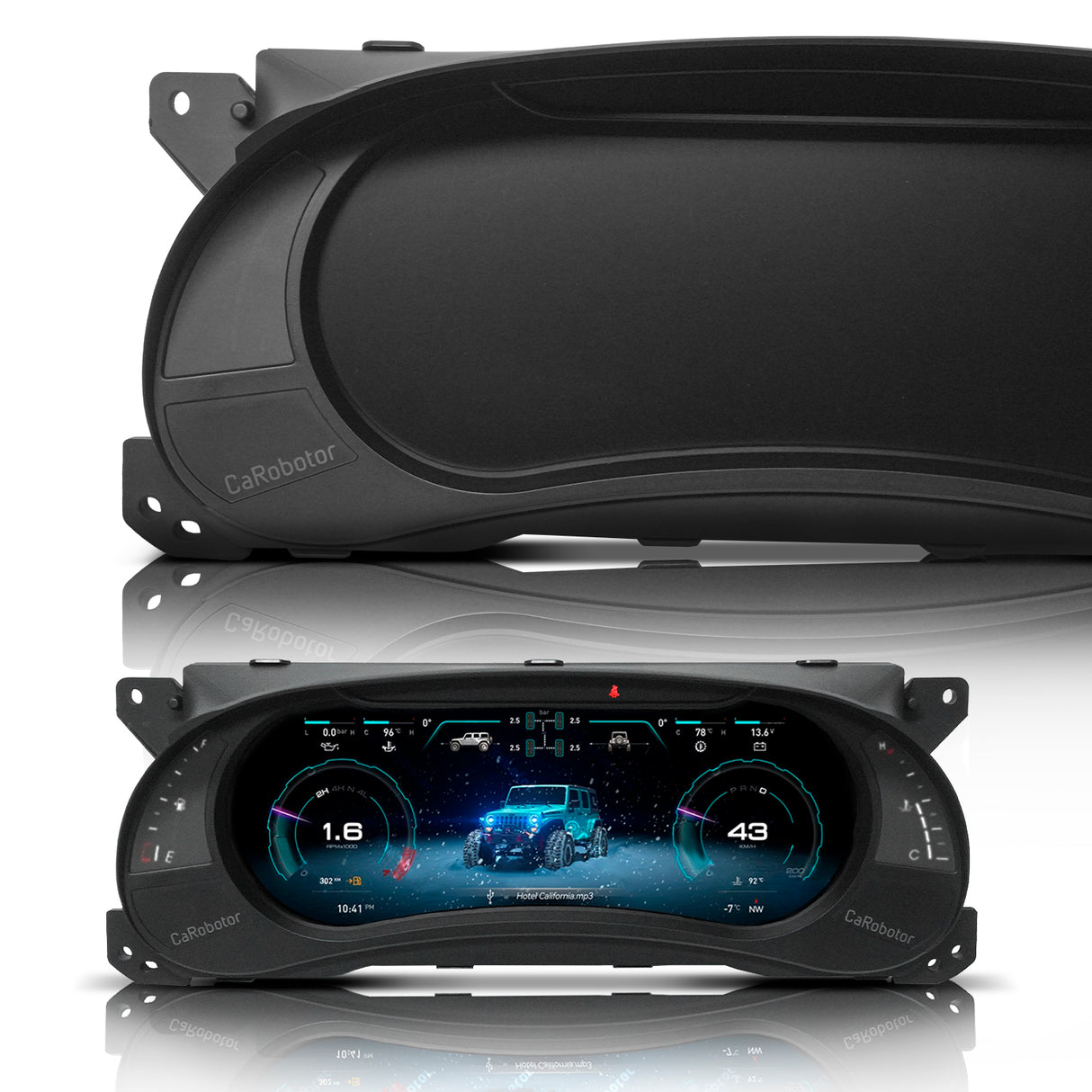 PANTALLA MULTIMEDIA TABLERO CAROBOTR PARA JEEP WRANGLER JK 2007 - 2017