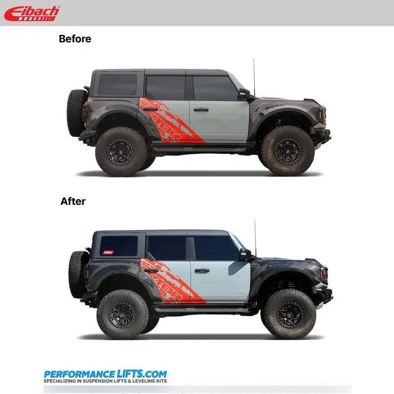 Kit Elevación Resortes Eibach Para Ford Bronco Raptor 22-23