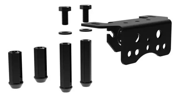Soporte De Luz Kc Y Holder Llanta Repuesto Bronco 21+ Negro