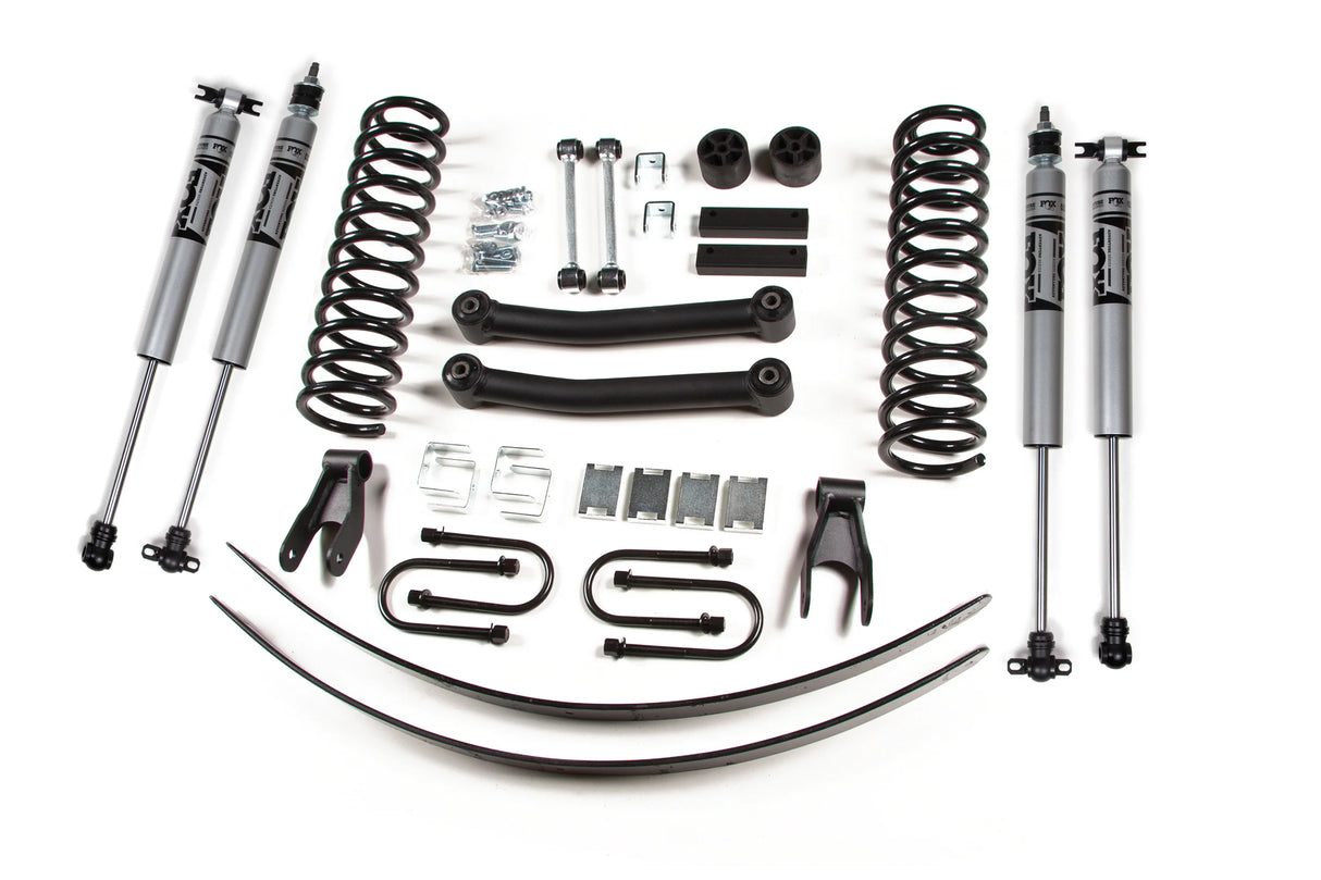 Kit De Elevación 4.5" Zone Para Jeep Cherokee Xj 1984-2001 Adventure Fox 2.0