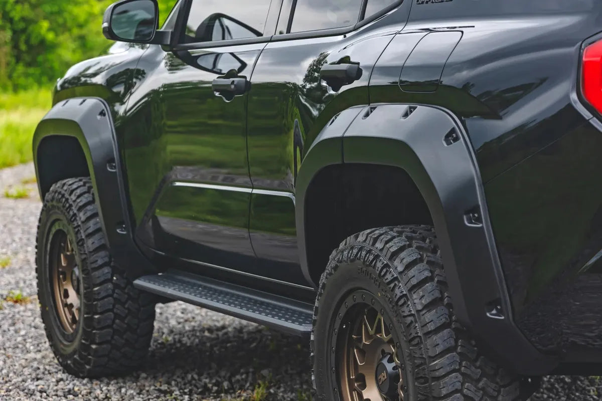 Set Cantoneras Rough Country 4runner 2025 2wd 4wd Negro