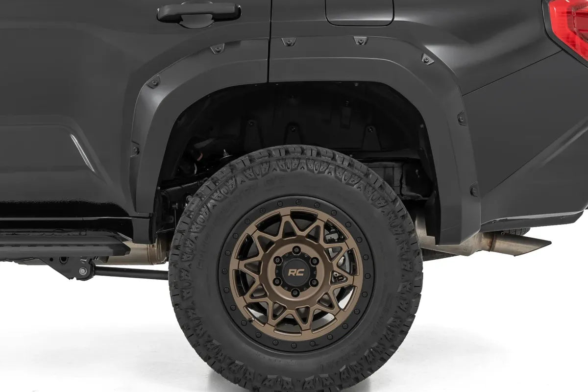 Set Cantoneras Rough Country 4runner 2025 2wd 4wd Negro