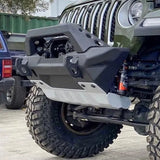 DEFENSA DELANTERA RIVAL 4X4 JEEP JL JK GLADIADOR 2007/2026 WINCH STTUBY