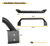 Soporte De Luz Frontal Estilo Off Road Para Jetour T2 2024+