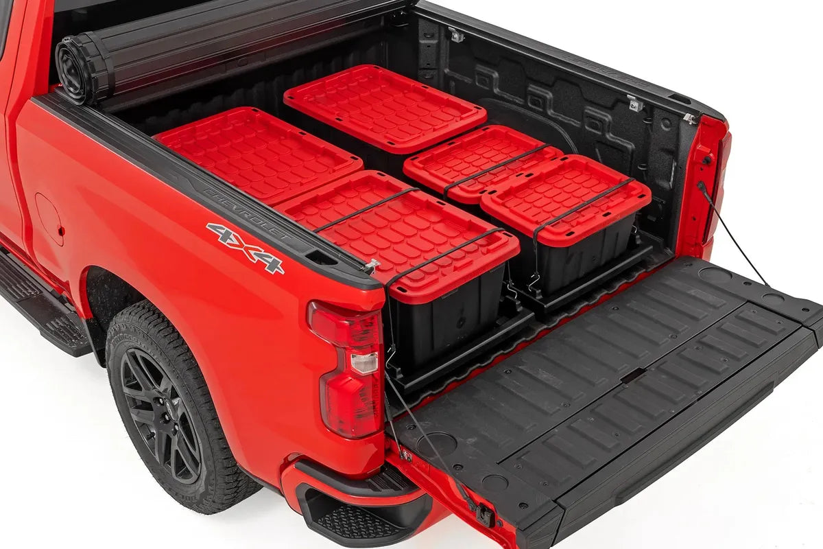 BANDEJA DE ALMACENAMIENTO DE CARGA PARA CAJA DE CAMIONETA/ F150-SIERRA 1500-SIERRA 2500-TITAN-F350