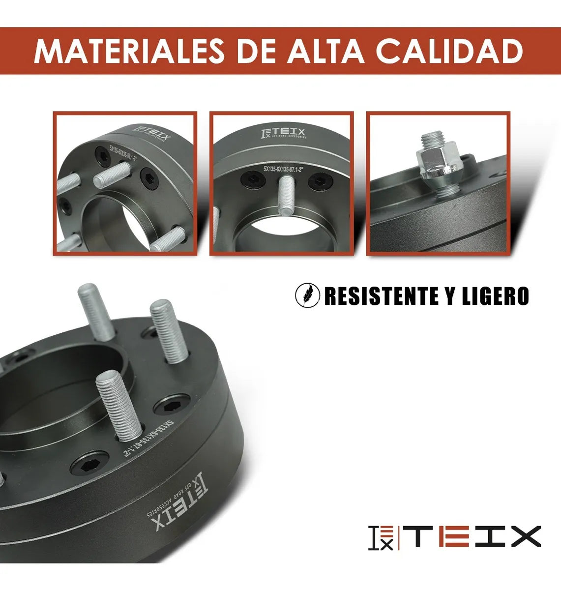 Espaciadores Ford F-150 1997-2004 5x135 A 6x135