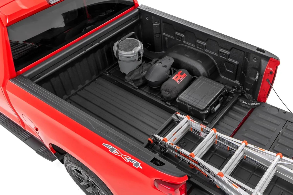 BANDEJA DE ALMACENAMIENTO DE CARGA PARA CAJA DE CAMIONETA/ F150-SIERRA 1500-SIERRA 2500-TITAN-F350