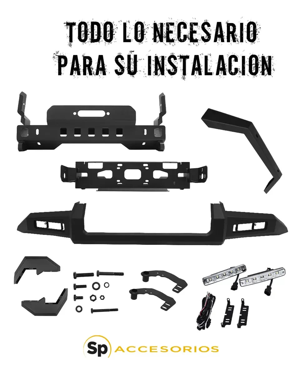 BUMPER DELANTERO CON BASE DE WINCH  TEIX PARA JIMNY 2019