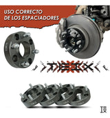 Espaciadores Teix Gris Vocho 4 Birlos 80-03 1.5