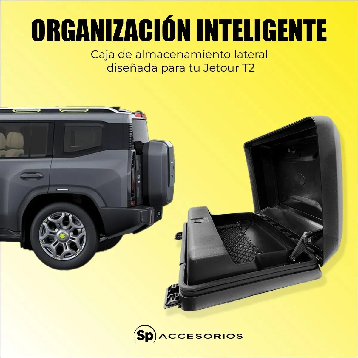 Caja Reforzada Con Kit De Instalación Para Jetour T2 2024+