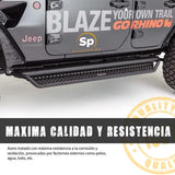 Estribos Dominator D1 para Wrangler JL 2018-2025 ( 4 Puertas)